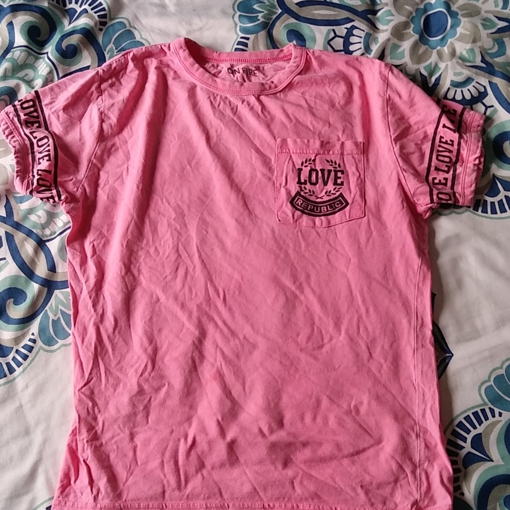 Pink pink shirt